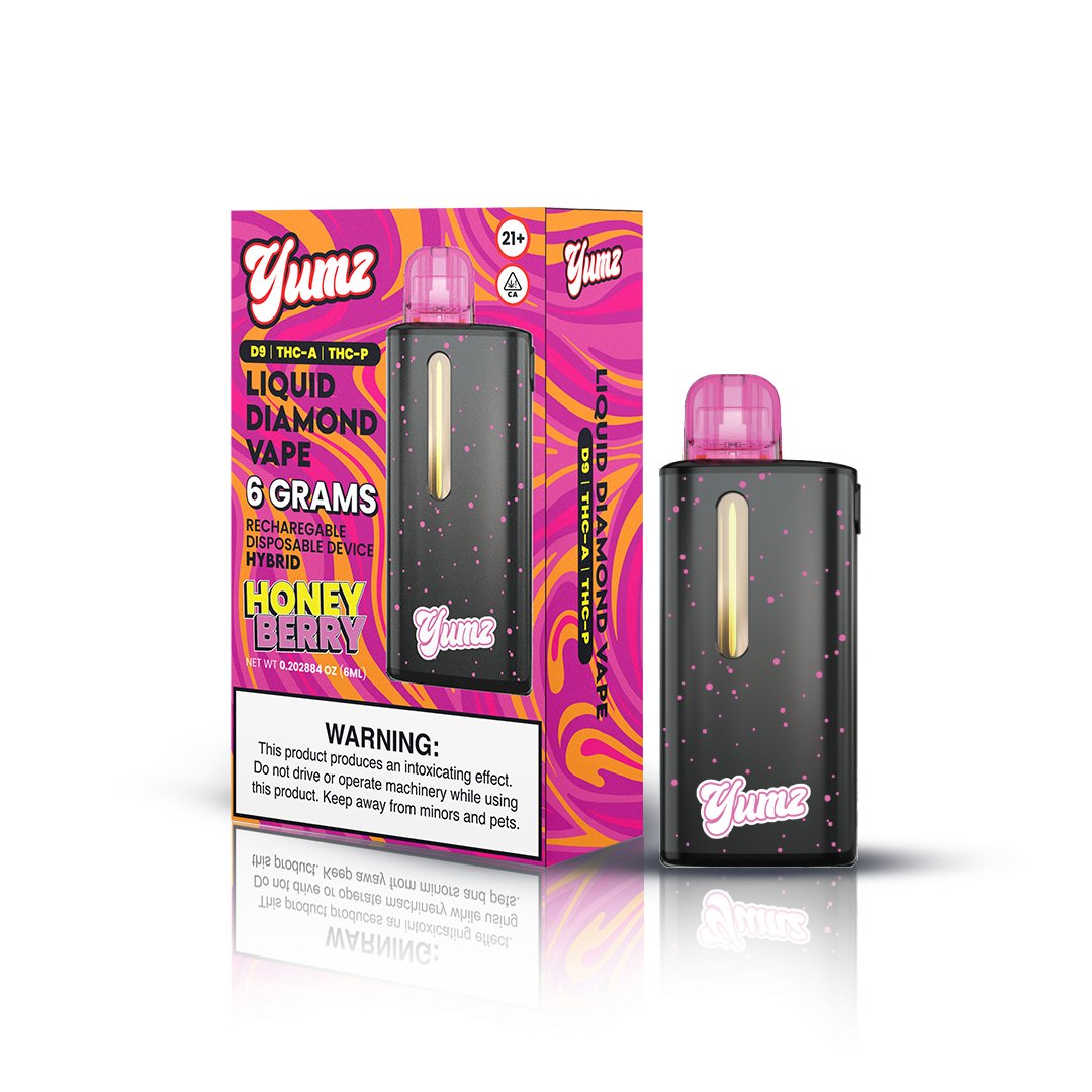 Yumz - Honey Berry - Hybrid - THCA Disposable Vape ( 6 Grams )
