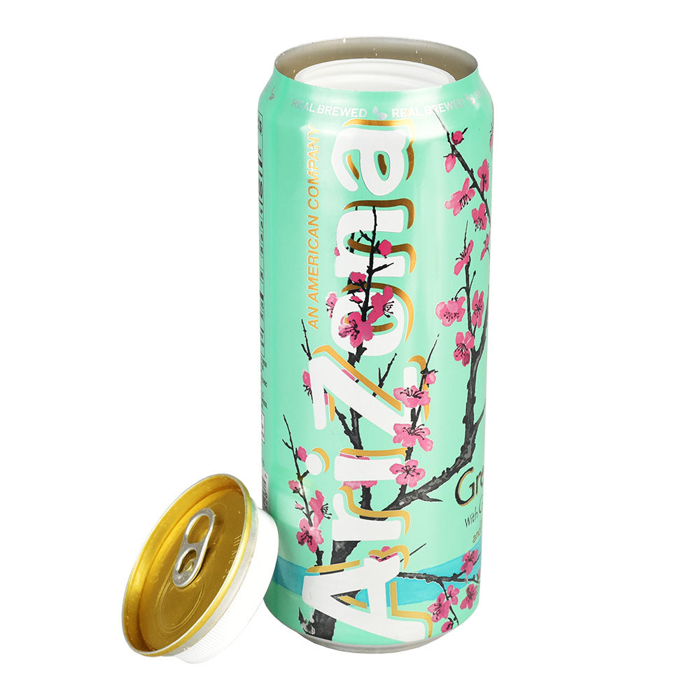 AriZona Beverage Can Diversion Smell Proof Stash Safe - 23oz/Green Tea
