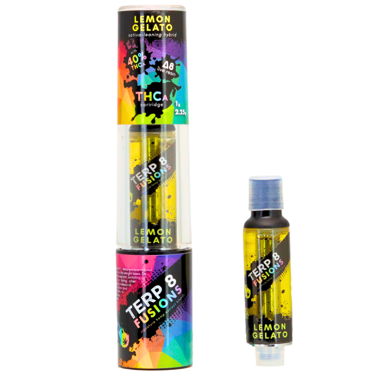 2.25-Gram Lemon Gelato THCA Live Resin Cartridge