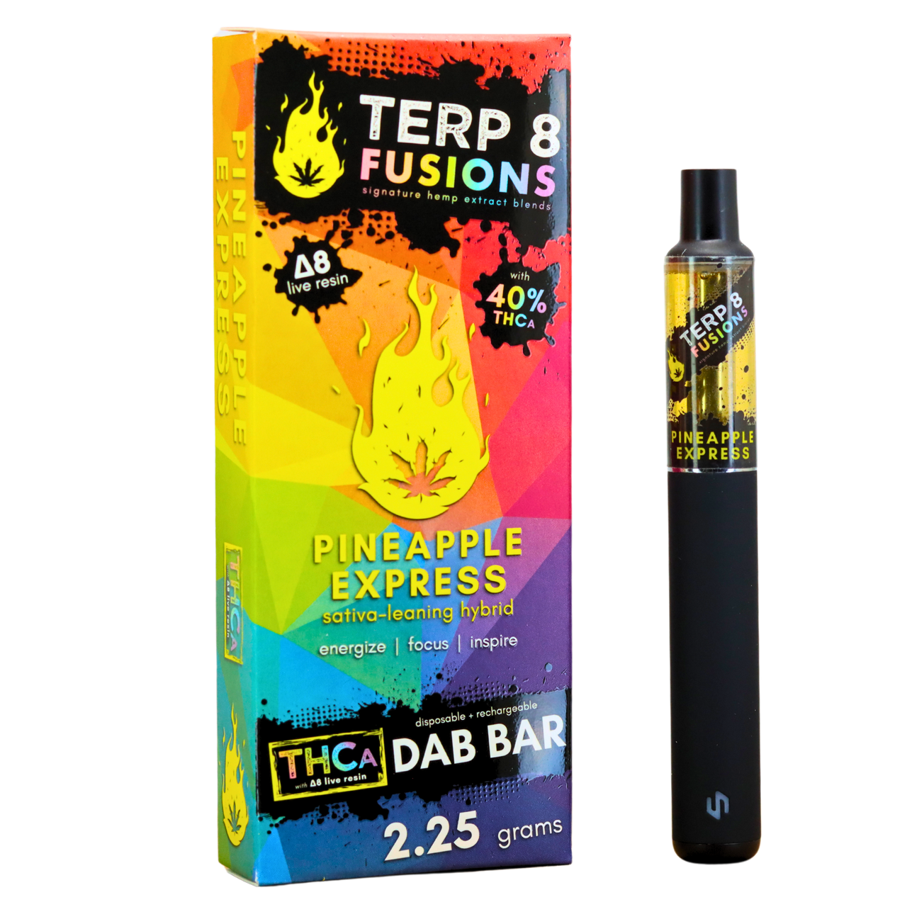2.25-Gram Pineapple Express THCA Live Resin Disposable Dab Bar