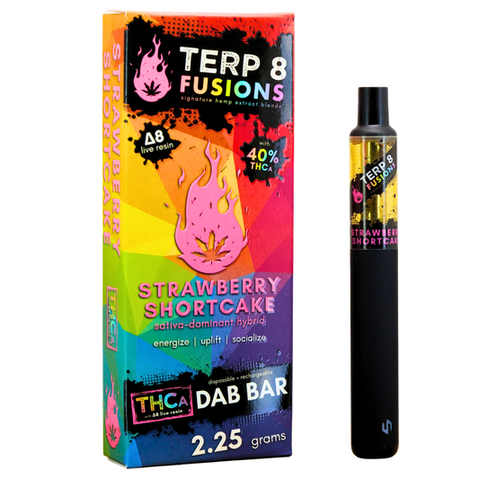 2.25-Gram Strawberry Shortcake THCA Live Resin Disposable Dab Bar