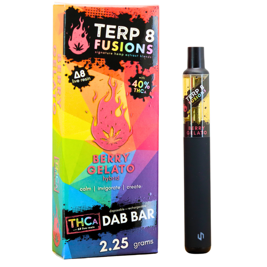 2.25-Gram Berry Gelato THCA Live Resin Disposable Dab Bar