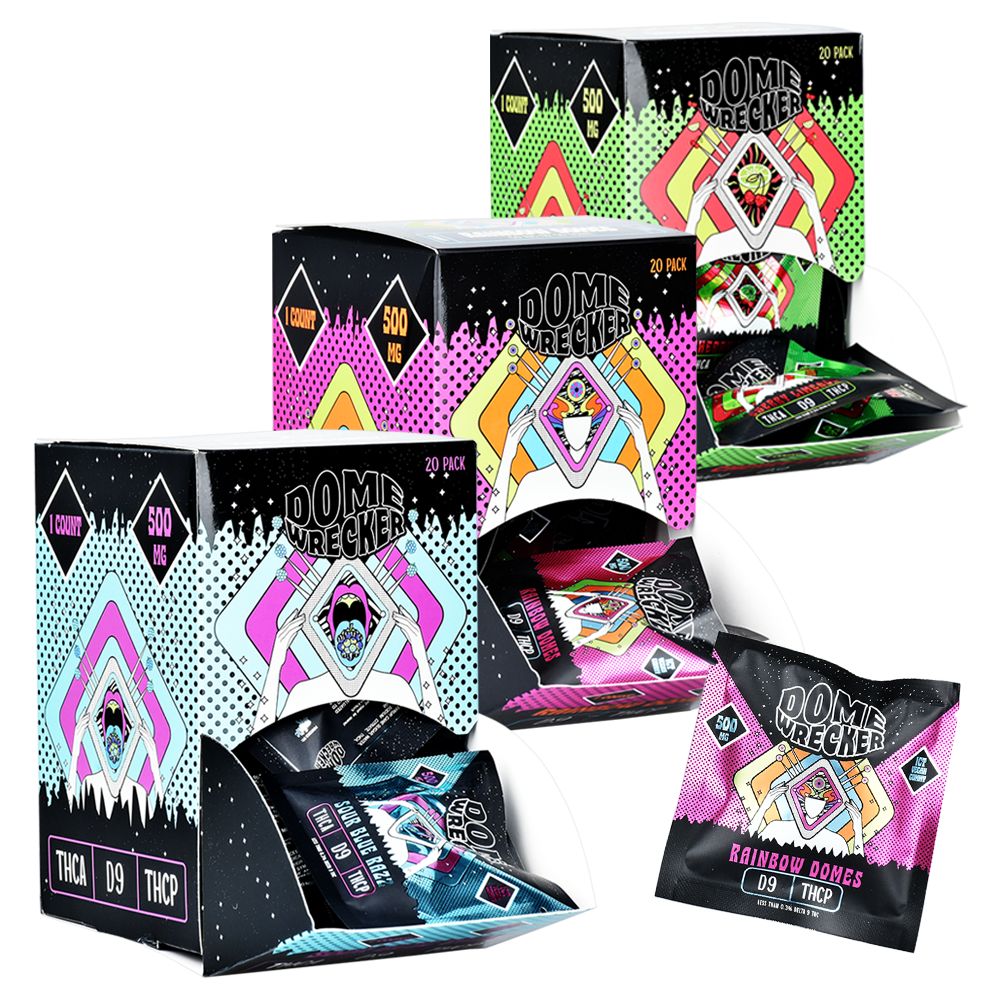 HiXotic Dome Wrecker D9 Vegan Gummy | 500mg | 20pk