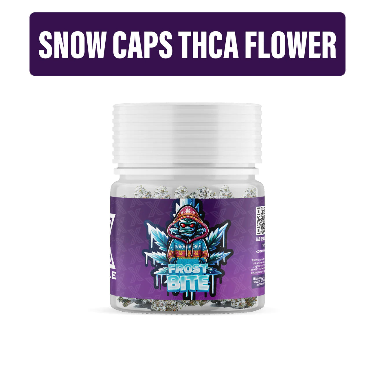 THCA FLOWER - SNOWCAPS - 3.5G