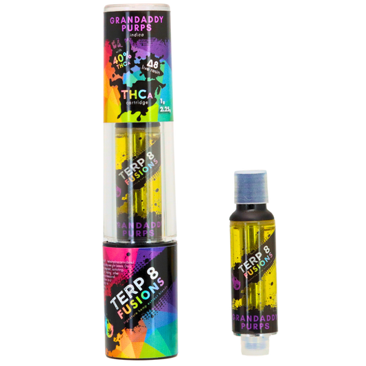 2.25-Gram Grandaddy Purps THCA Live Resin Cartridge