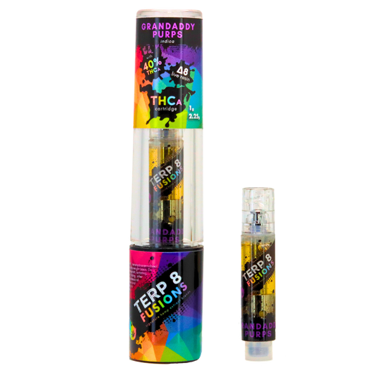 1-Gram Grandaddy Purps THCA Live Resin Cartridge