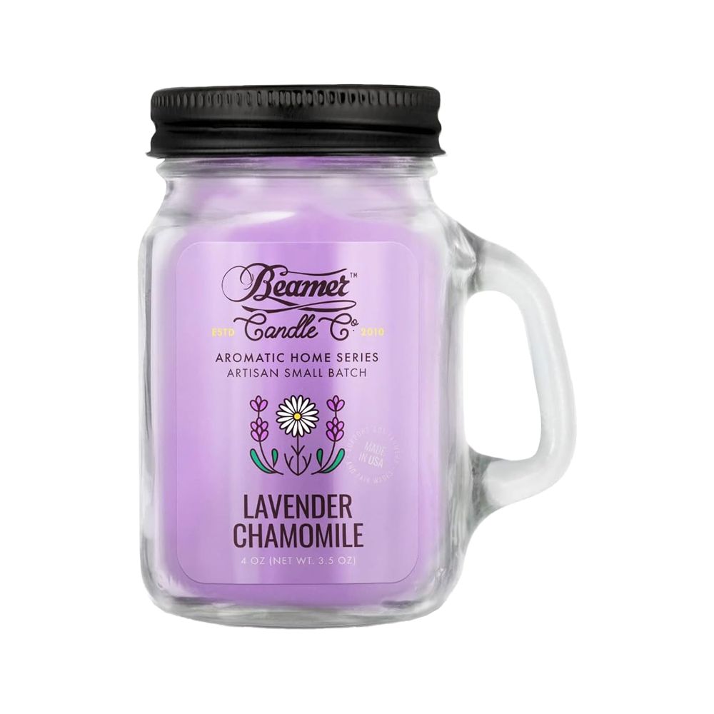 Beamer Candle Co. Aromatic Home Series Mini Mason Jar Candle | 4oz