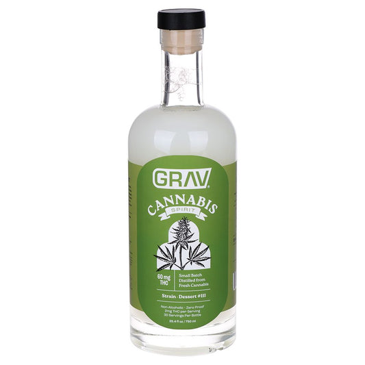 GRAV Green Label D9 THC Spirits - 60mg / 750ml