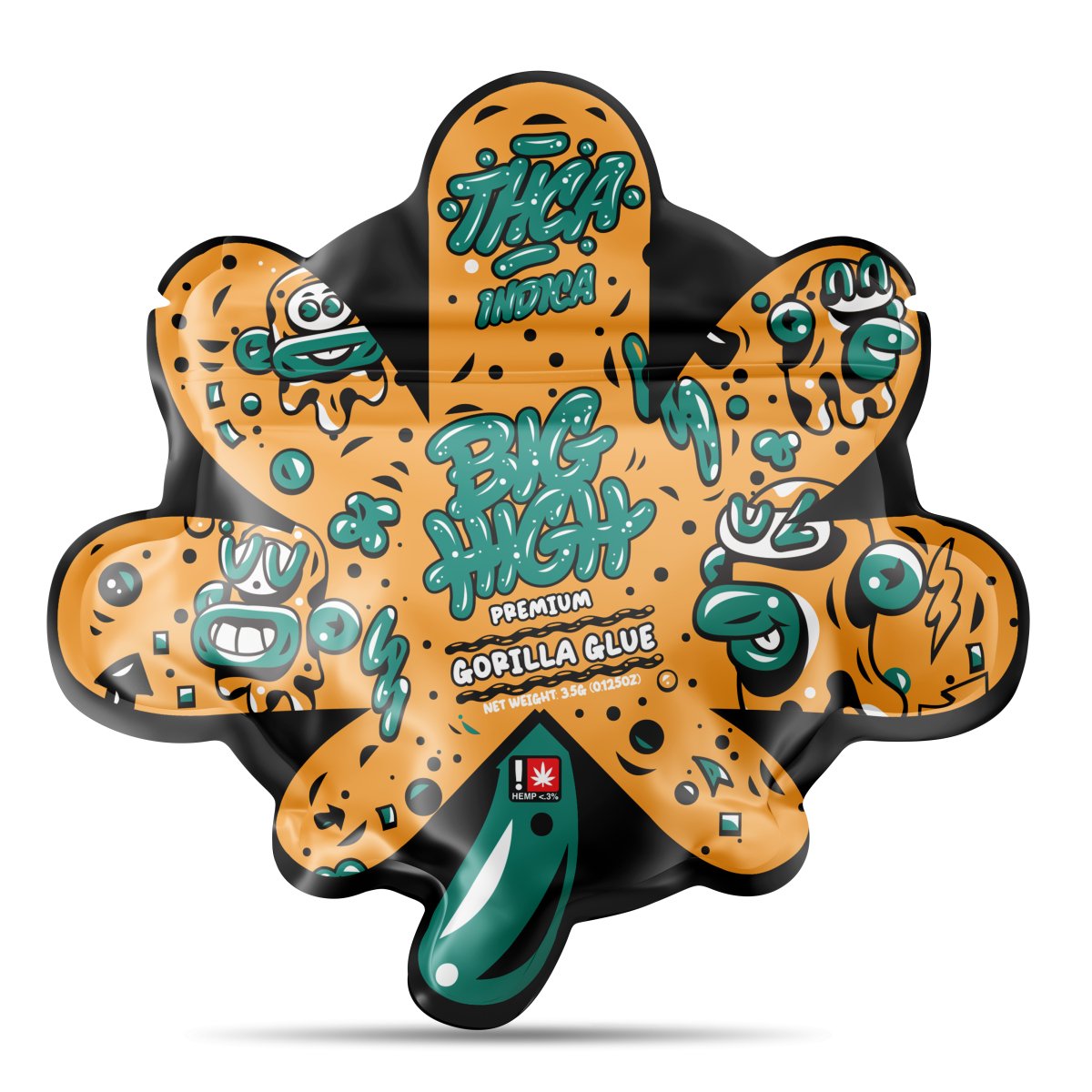 THCA FLOWER - GORILLA GLUE 3.5G